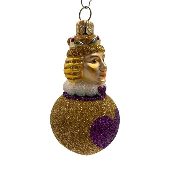 Patricia Breen Miniature Queen of Hearts Fuchsia Valentines Christmas Ornament - Picture 5 of 10